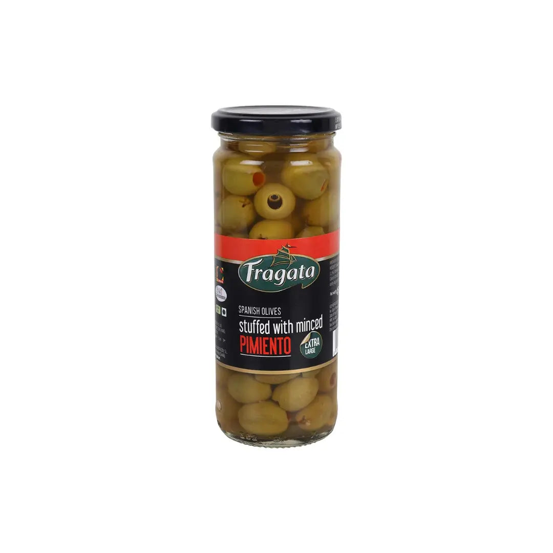 Fragata Green Olives Stuffed with Minced Pimiento 450g