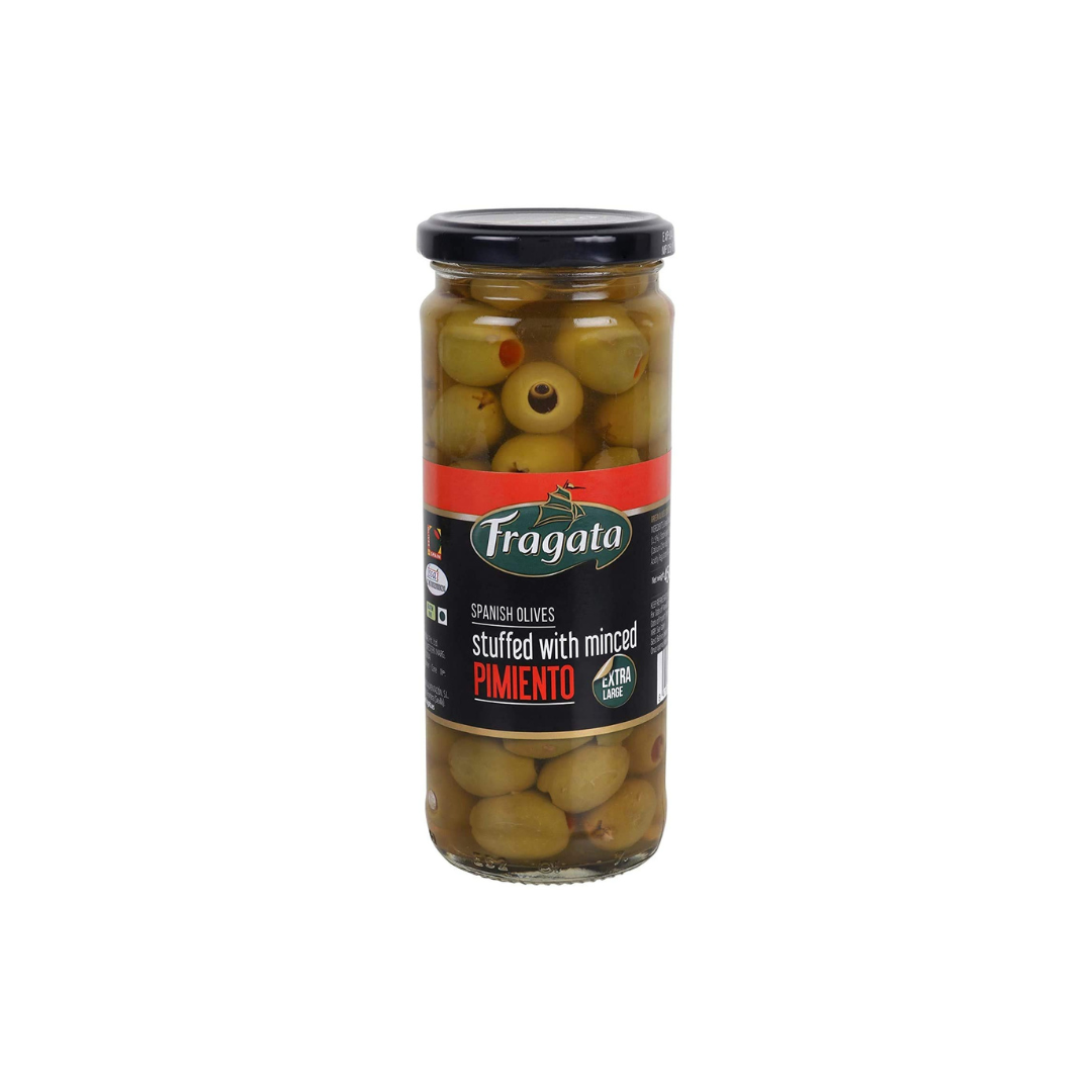 Fragata Green Olives Stuffed with Minced Pimiento 450g