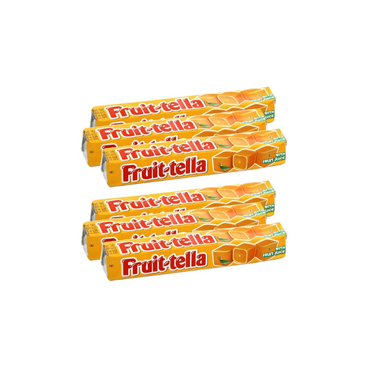 Fruit-tella Orange Flavour 36g (Pack of 6)