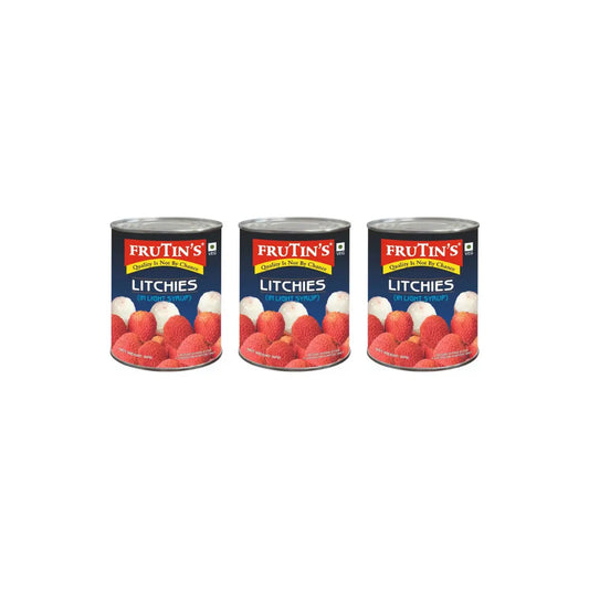 Frutin's Litchies In Light Syrup 840g (Pack of 3)