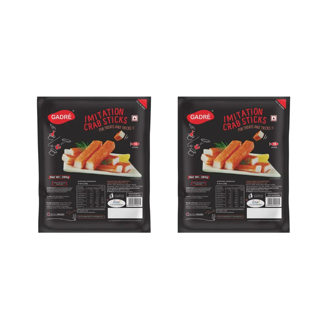 Gadre Crab Stick 250g (Pack of 2) – Delicious Seafood Snack