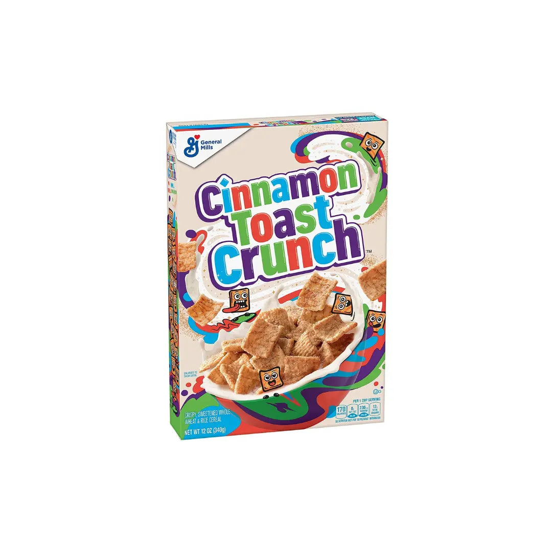General Mills Cinnamon Toast Crunch, Cereal with Whole Grain, 340g