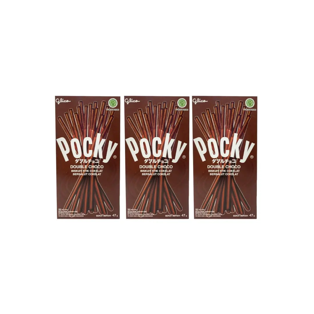 Pocky Double Chocolate Biscuit Sticks 47g