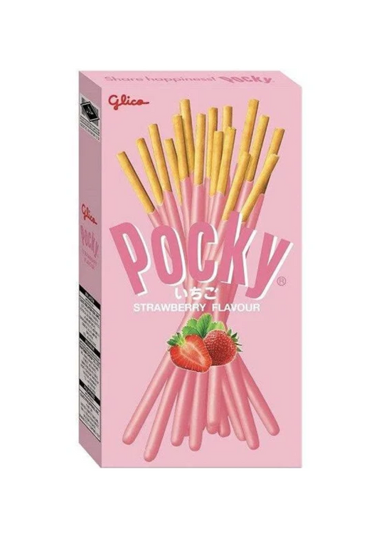 Glico Pocky Strawberry Flavour Sticks 47g
