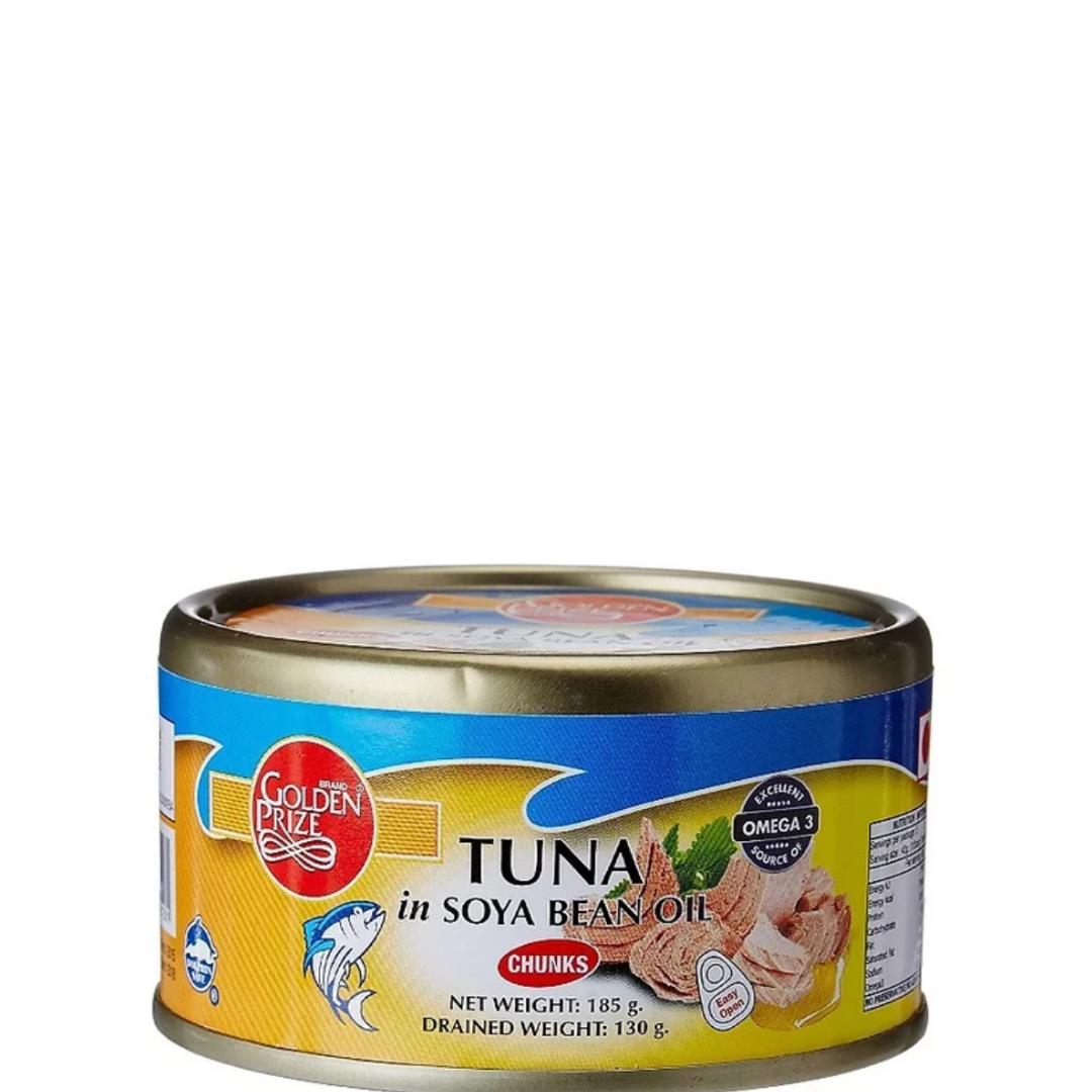 Golden Prize Tuna in Soyabean Oil 185g