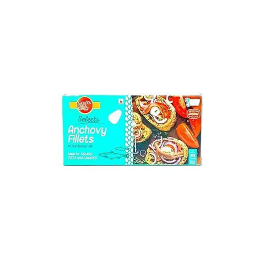 Golden Price Anchovy Fillets 48gm