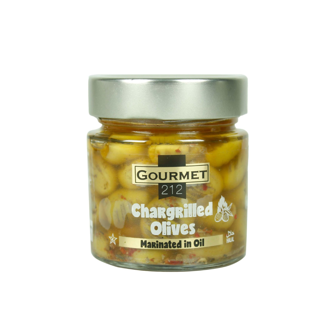 Gourmet chargrilled olives 220g