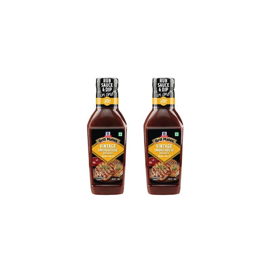 Grill Mates Vintage Smokehouse BBQ Sauce, 500g (Pack of 2)