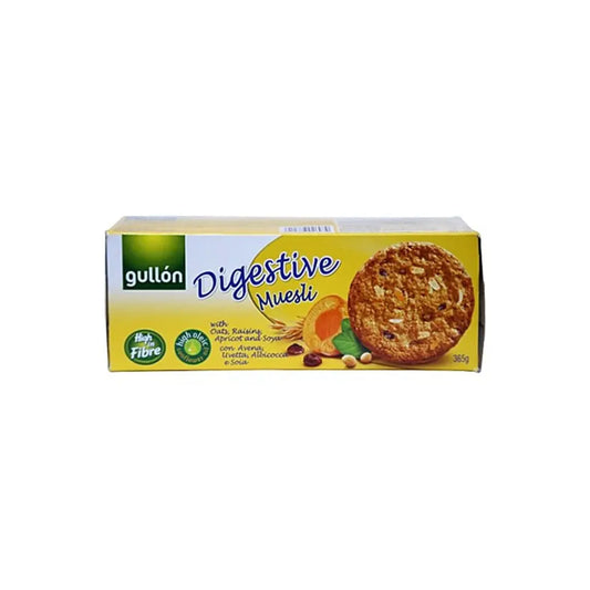 Gullon Digestive Crackers Muesli, 365g 