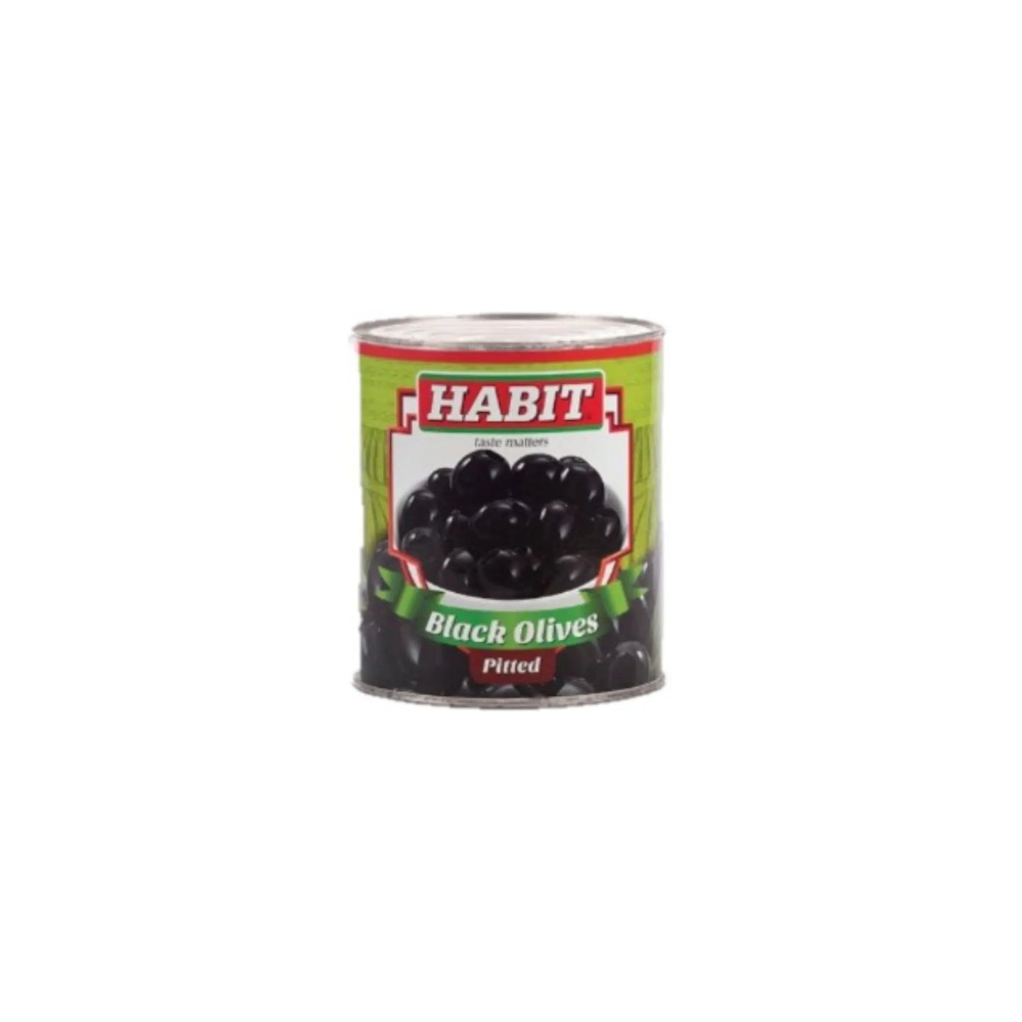 Habit Black Pitted Olives, 2.85 Kg