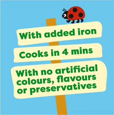 Heinz Let's Cook Little with added iron Little Shapes Pasta 6+Months 340g