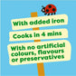 Heinz Let's Cook Little with added iron Little Shapes Pasta 6+Months 340g