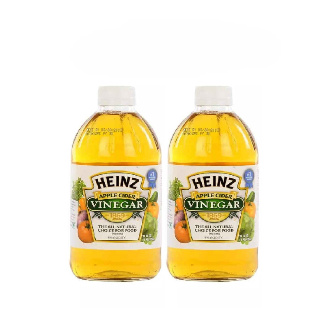 imported vinegar > Heinz Apple Cider Vinegar-473ml (Pack of 2) - Luckystore.in