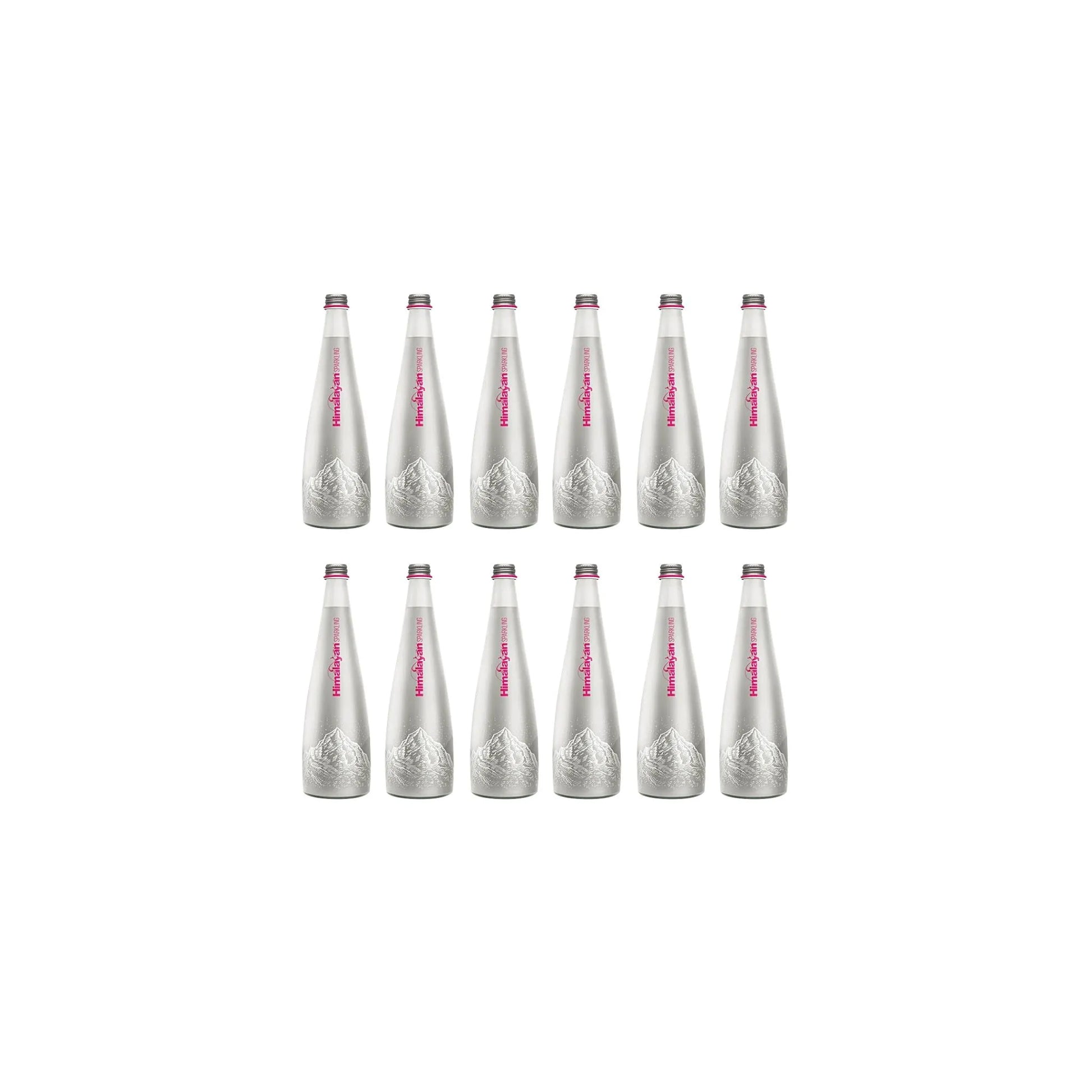 Himalayan Sparkling Water Glass Bottles Premium Carbonated Mineral Water Online