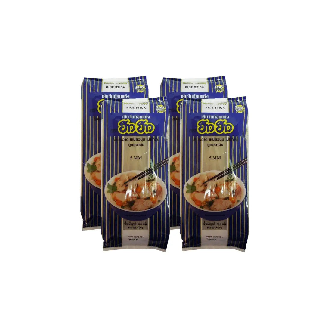 How How Rice Stick Noodles 500gm (Pack of 4)