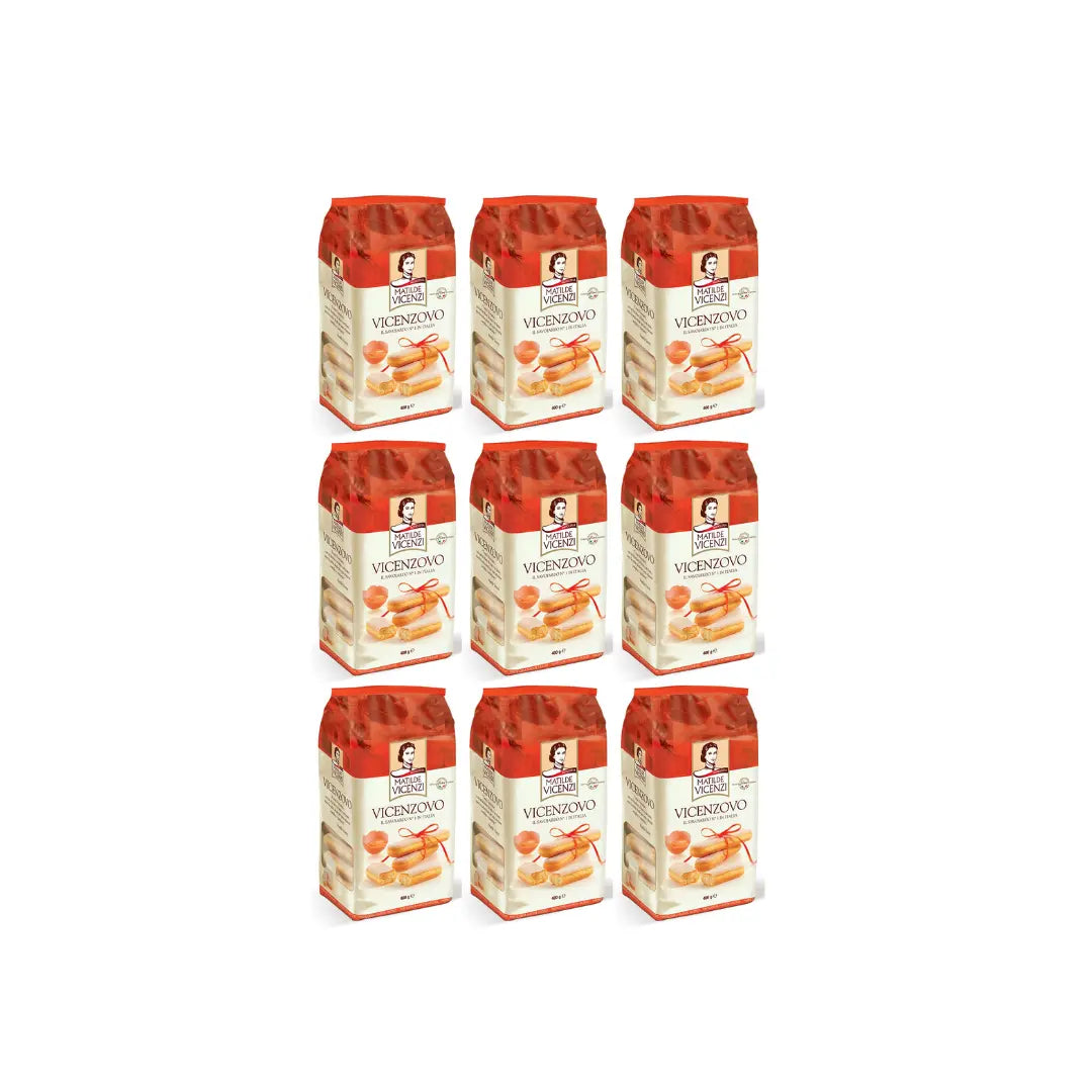 Matilde Vicenzi Vicenzovo Italian Lady fingers 400g ( Pack of 9) 