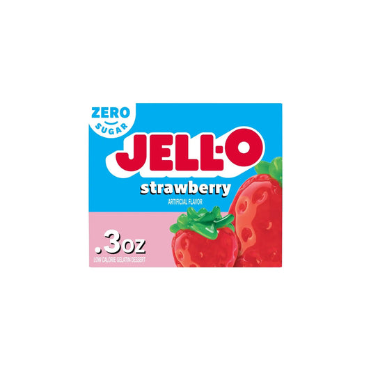 Jell-O Sugar Free Strawberry, 8.5 g
