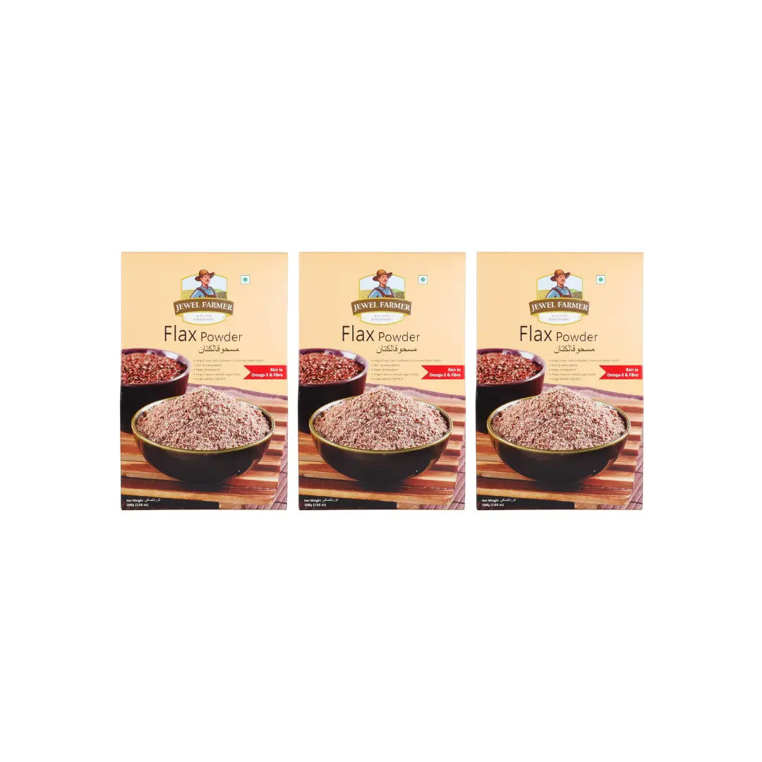 Jewel Farmer Flax Powder 200g (Pack of 3)