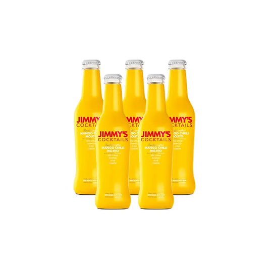 Jimmys Cocktails Mango Chilli Mojito 250ml (Pack of 5)
