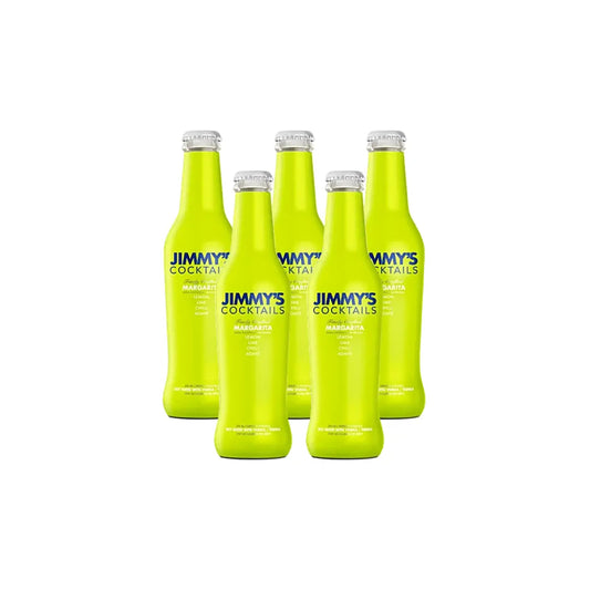 Jimmys Cocktails Margarita 250ml (Pack of 5) 