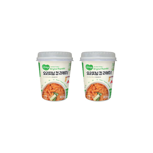 Joayo Original Rapokki (Ramen+Topokki) 145g (Pack of 2)