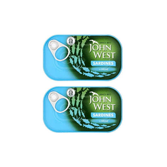 John West sardine in brine 120g (Pack of 2)