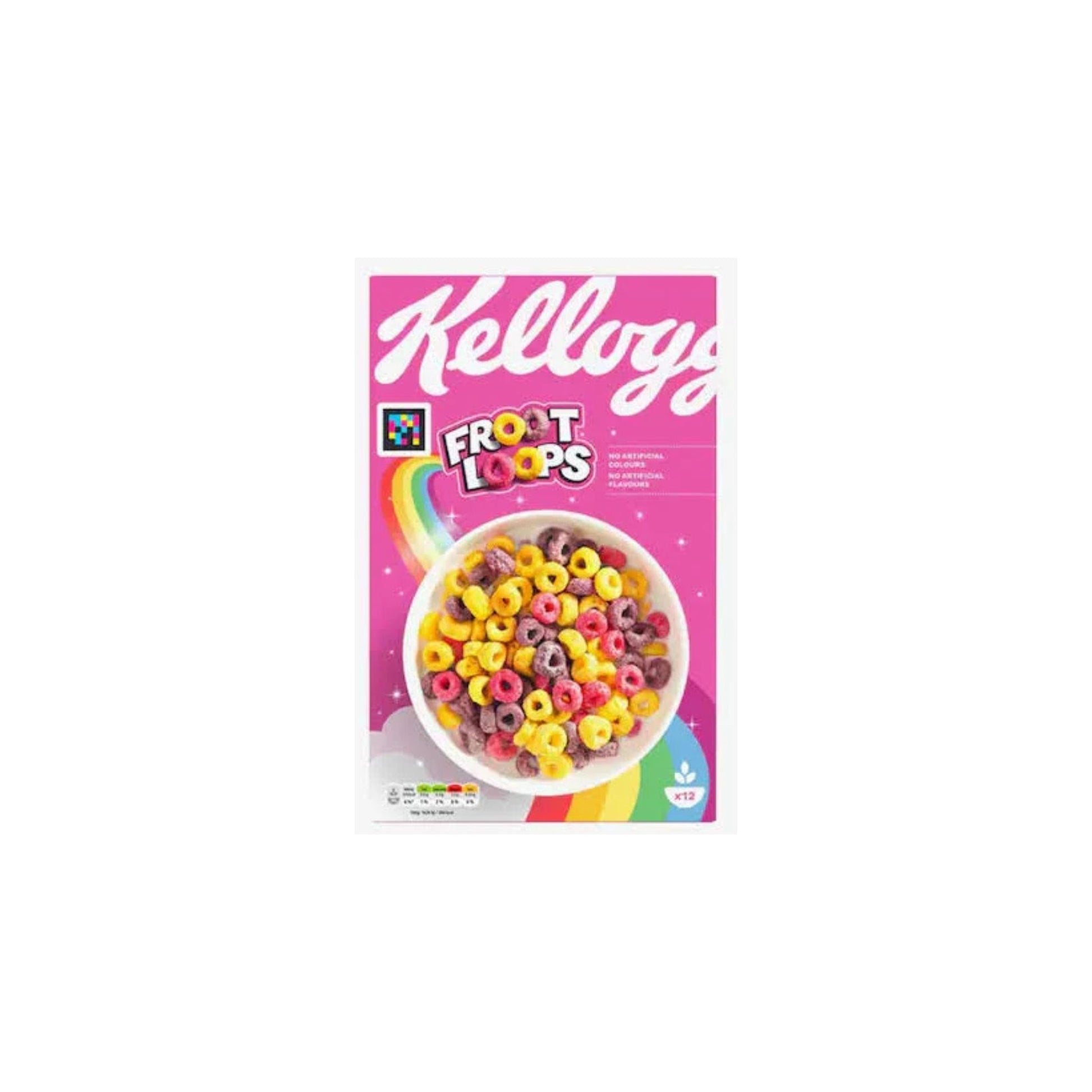 Kellogg's Fruit Loops 286g (Imported) - Colorful & Fruity Breakfast Cereal