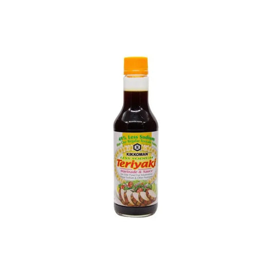 Kikkoman Teriyaki Marinade & Sauce - Less Sodium, 296ml (Imported)