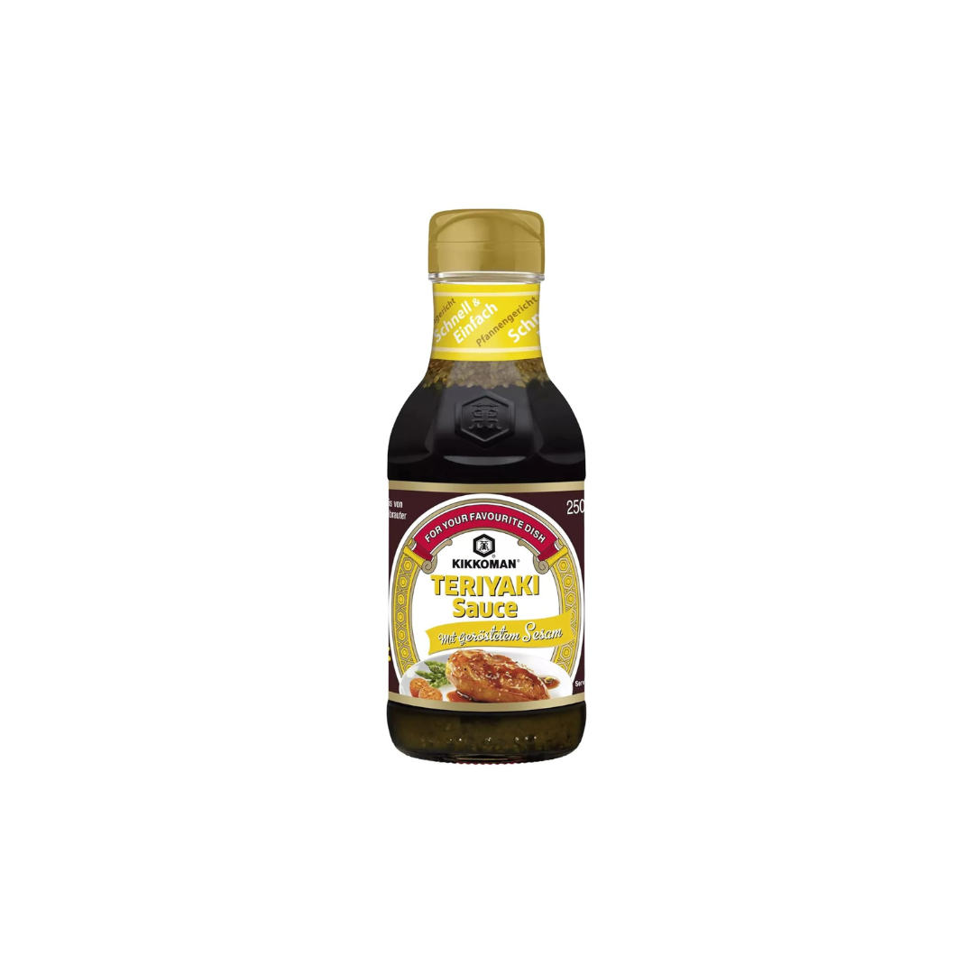 Kikkoman Teriyaki with Toasted Sesame Sauce, 250 ml