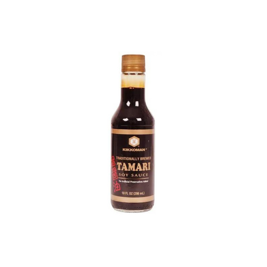 Kikkoman Traditionally Brewed Tamari Soy Sauce - Imported, 296 ml