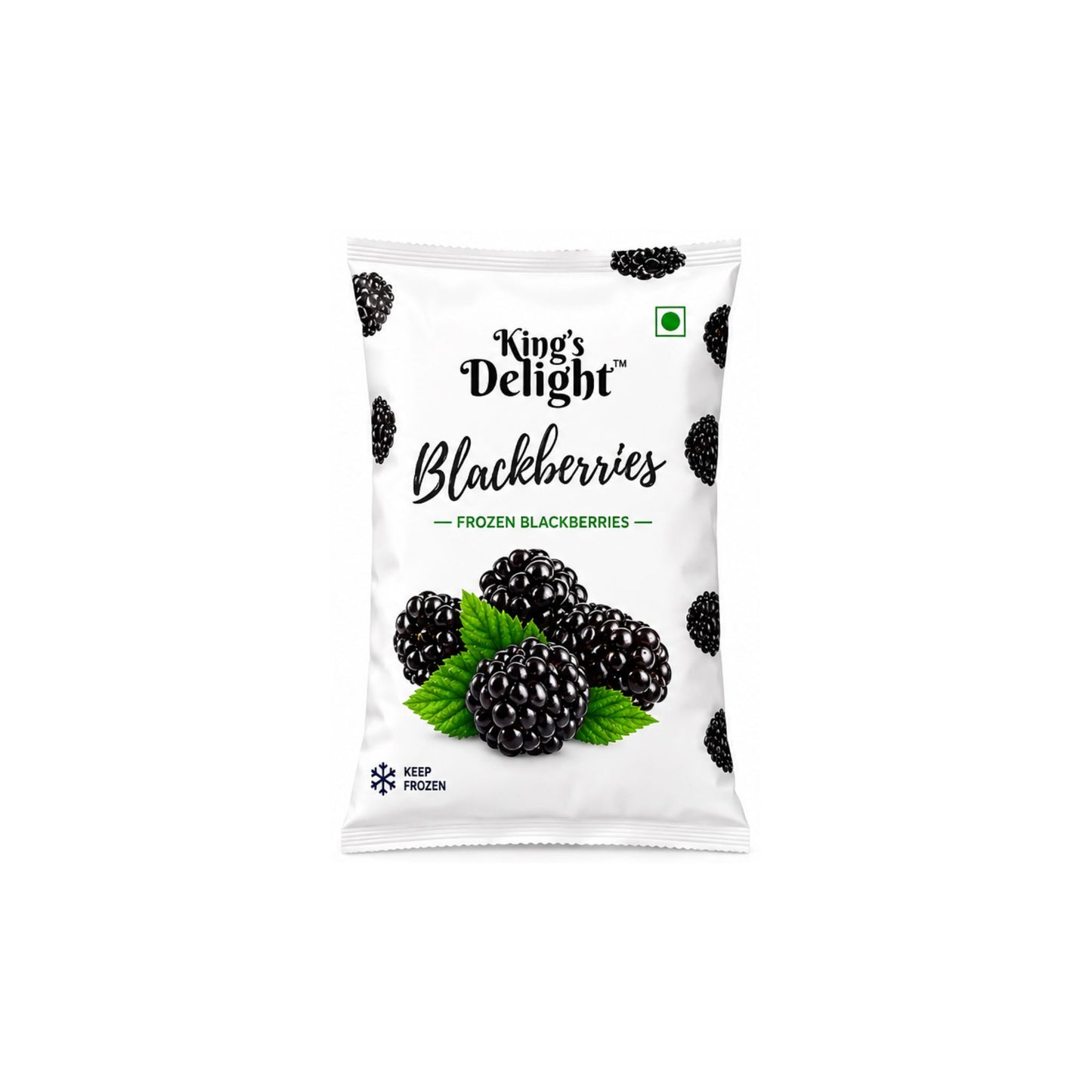 King's Delight Frozen Blackberries 1kg