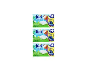 Kiri Medium Fat Cream Cheese 100g (Pack of 3) – Smooth, Creamy Medium Fat Cream Cheese