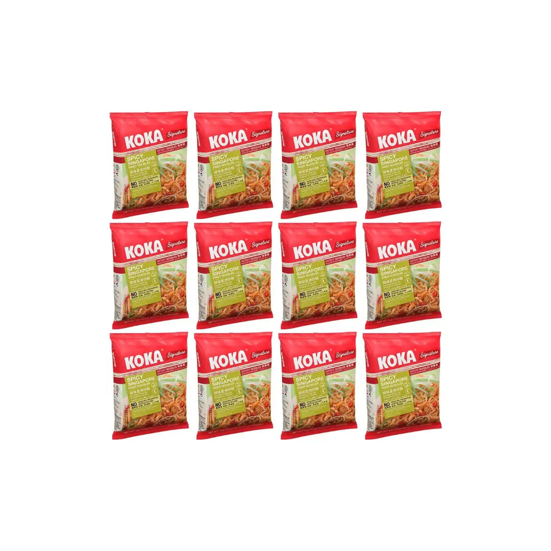 Koka Signature Spicy Singapore 85g (Pack of 12) Luckystore