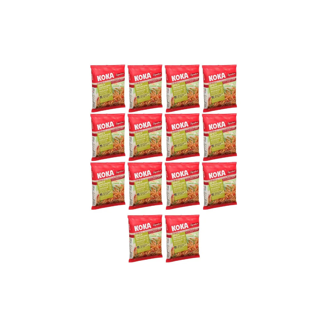 Koka Signature Spicy Singapore 85g (Pack of 14)