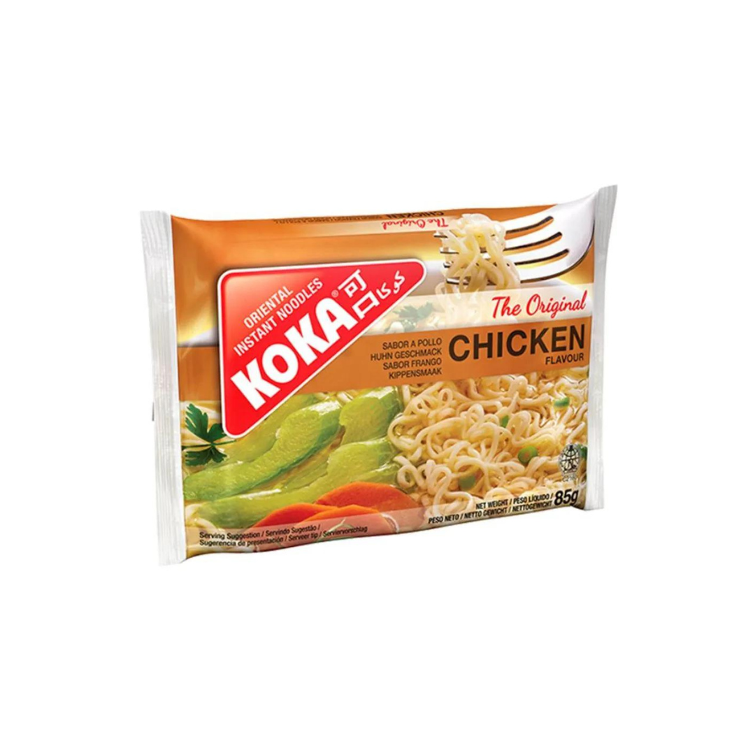 Koka Oriental Instant Noodles The Original Chicken Flavour 85 gm- (Pack of 12)
