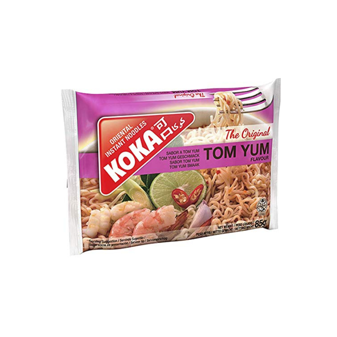 Koka Tom Yum Noodles 85 gm (Pack of 12)