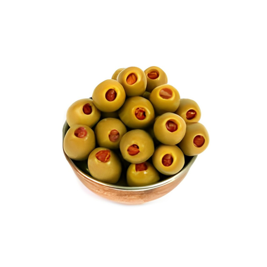 LARGE OLIVES STUFFED WITH SUNDRIED, 1KG 
