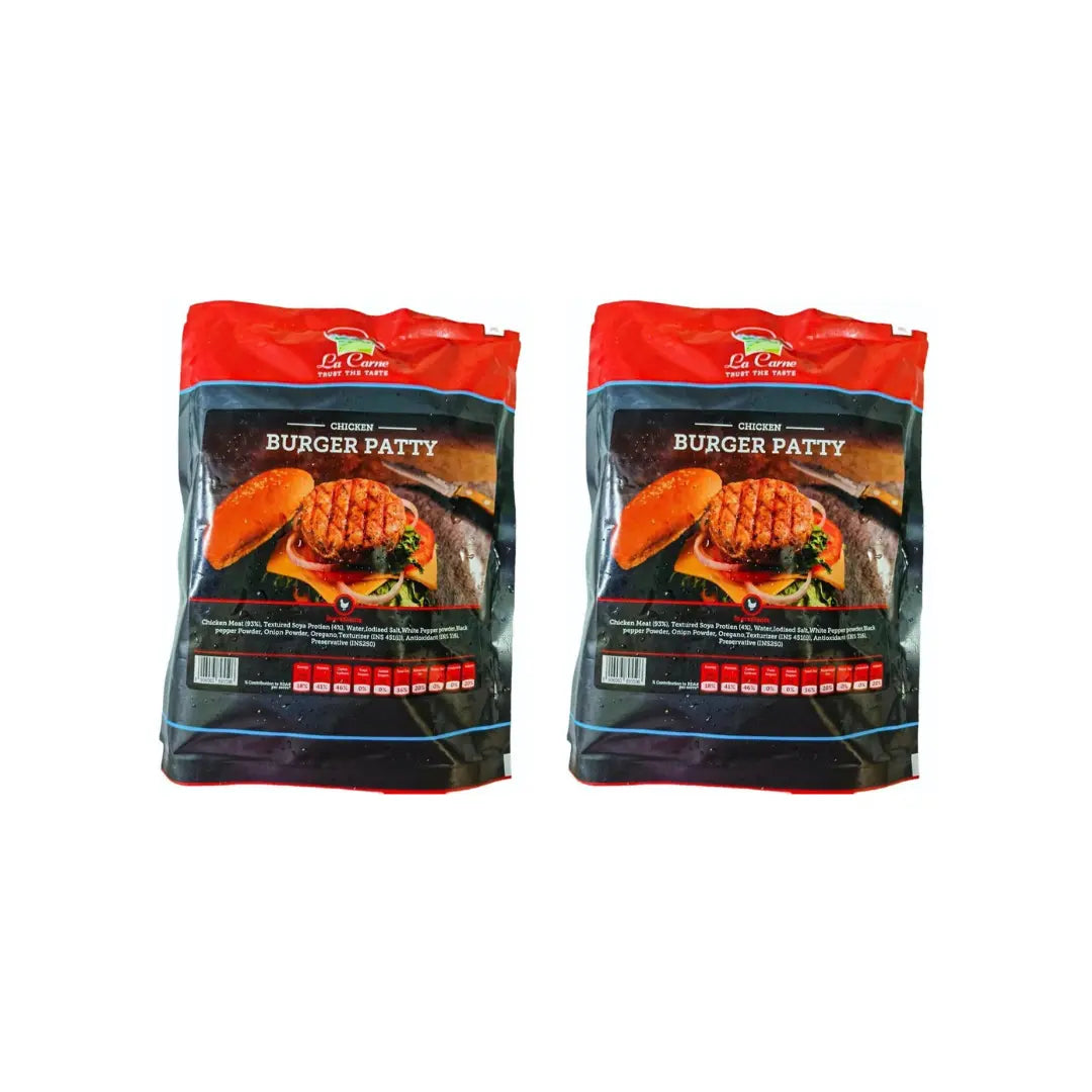 La Carne Chicken Burger Patty 300g (Pack of 2)