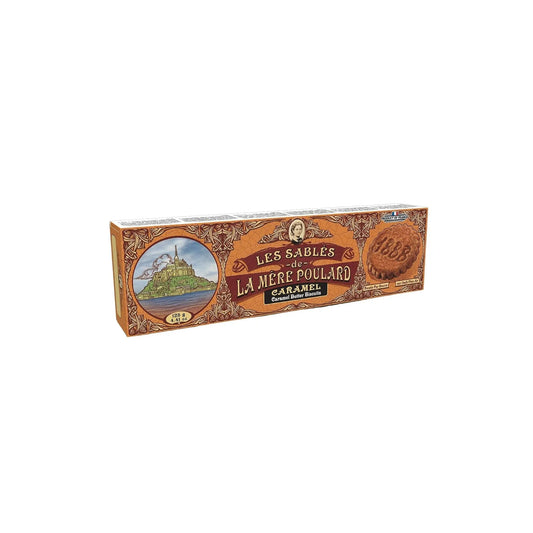 La Mere Poulard French Caramel Butter Biscuits, 125g