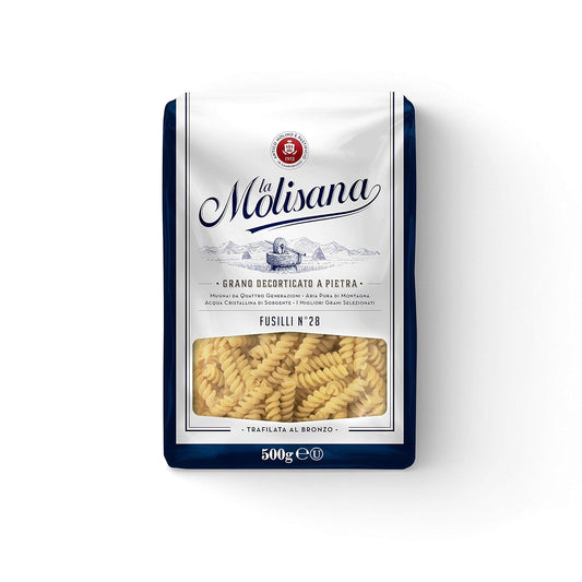  La Molisana Fusilli no 28 Pasta 500g (PACK OF 2)