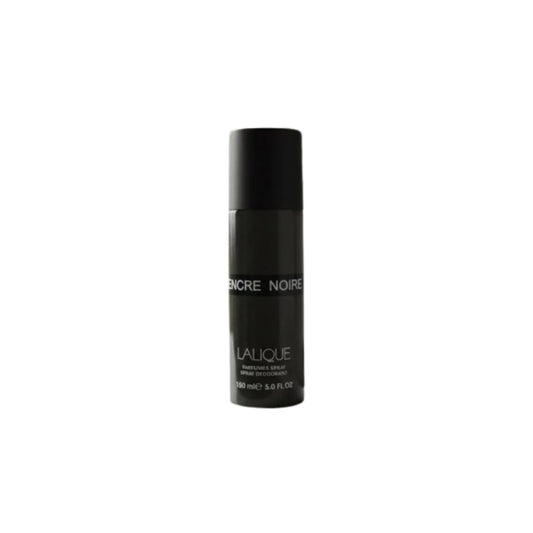 Lalique Encre Noire Deodorant Spray for Men – Deep Woody Fragrance (150 ml)