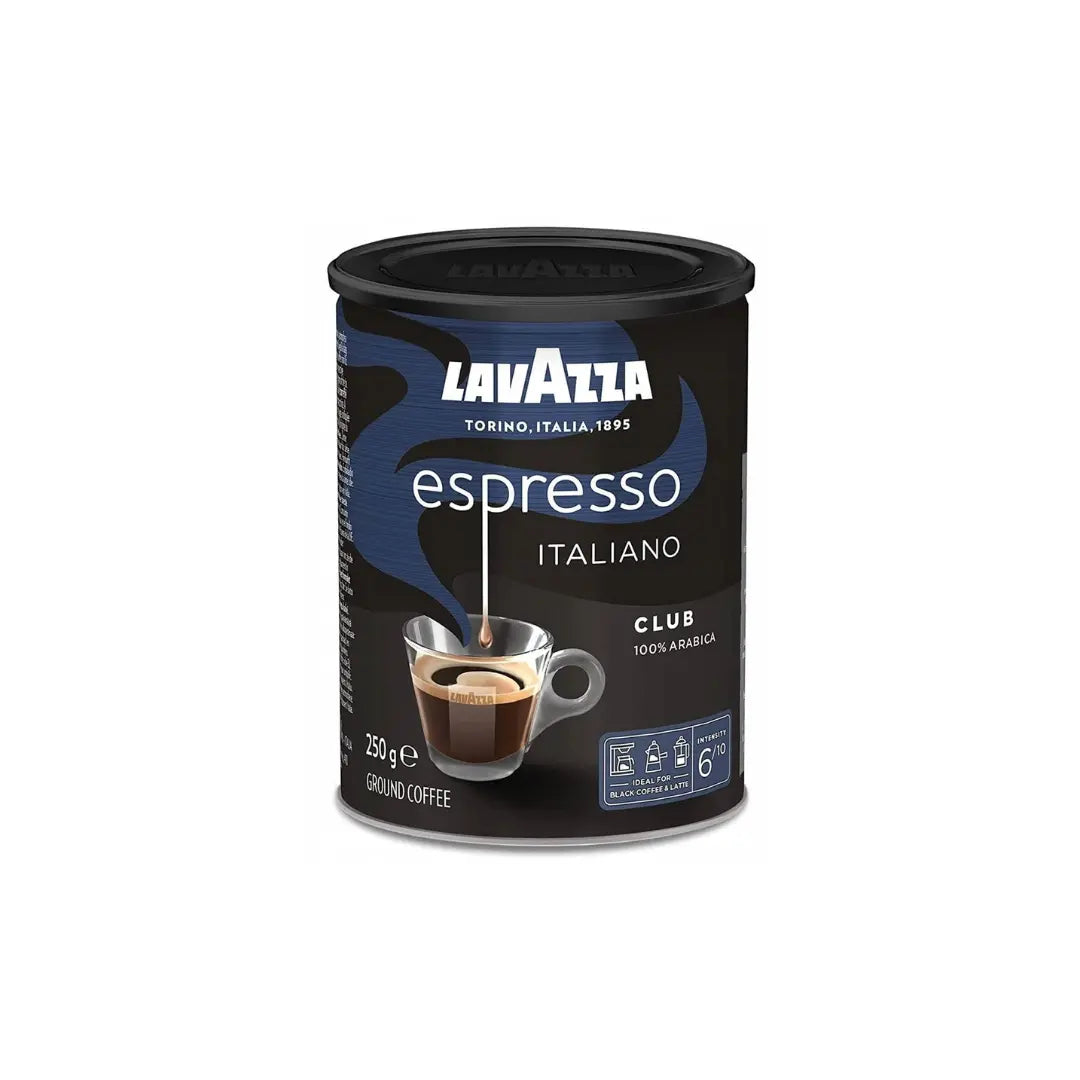 Lavazza Espresso Italiano Club Coffee, 250g, Can