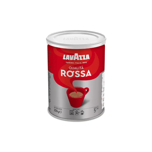 Lavazza Qualita Rossa Ground Coffee Powder 250g Can 