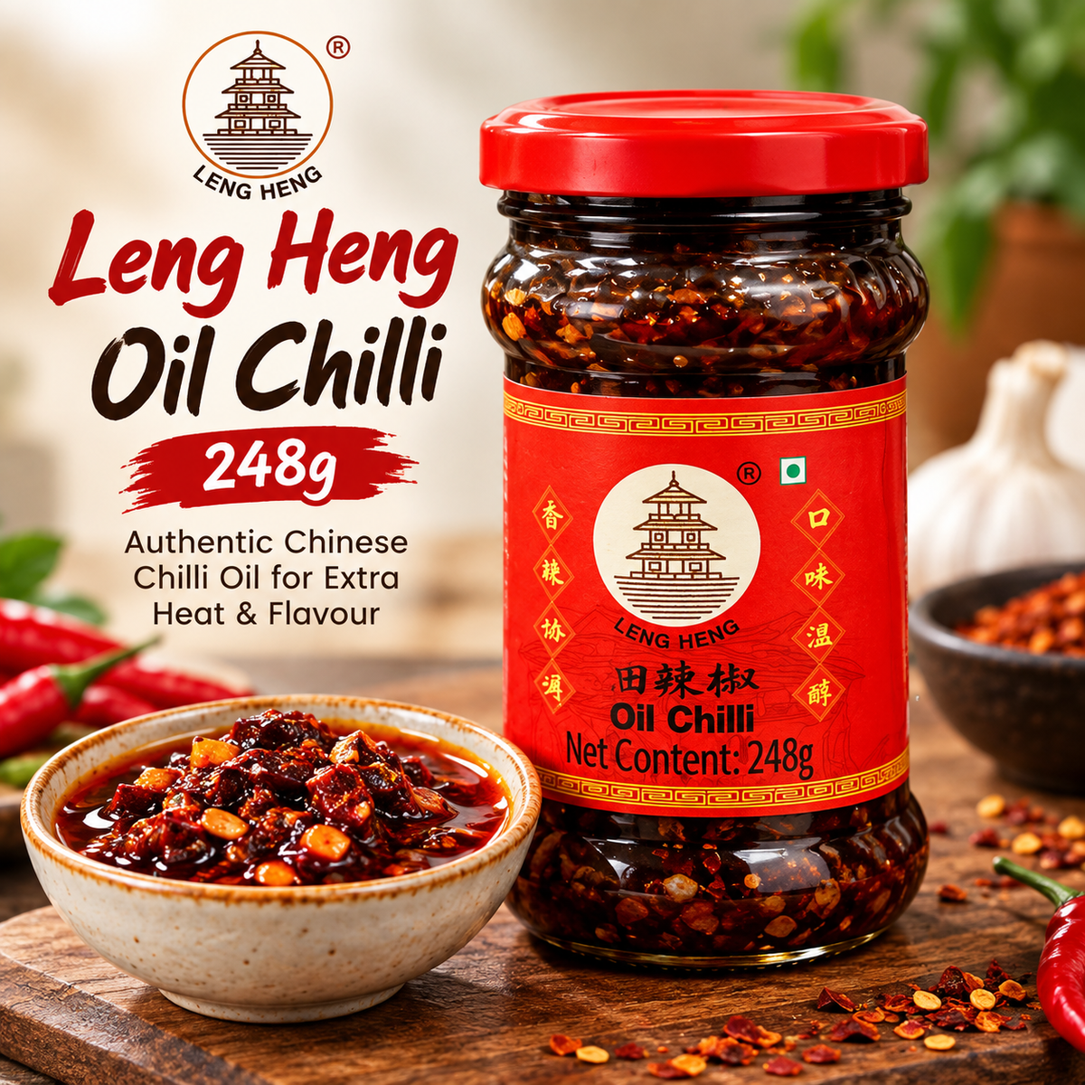 Leng Heng Oil Chilli 248g – Chinese Chilli Oil
