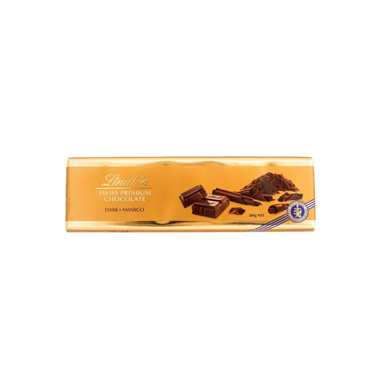 Lindt Swiss Premium Dark Amargo Chocolate Bar, 300g