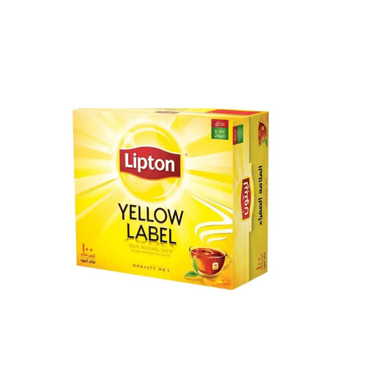 Lipton Nature Yellow Label Black Tea, 200 G (100 Pieces) (Imported)