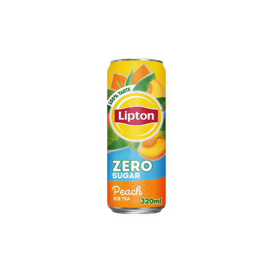 Lipton Zero Sugar Peach Ice Tea, 320ml