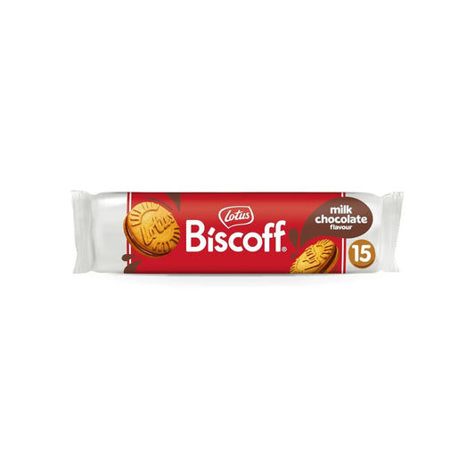 Lotus Biscoff Biscuits – Milk Chocolate Flavour, Pack of 150g