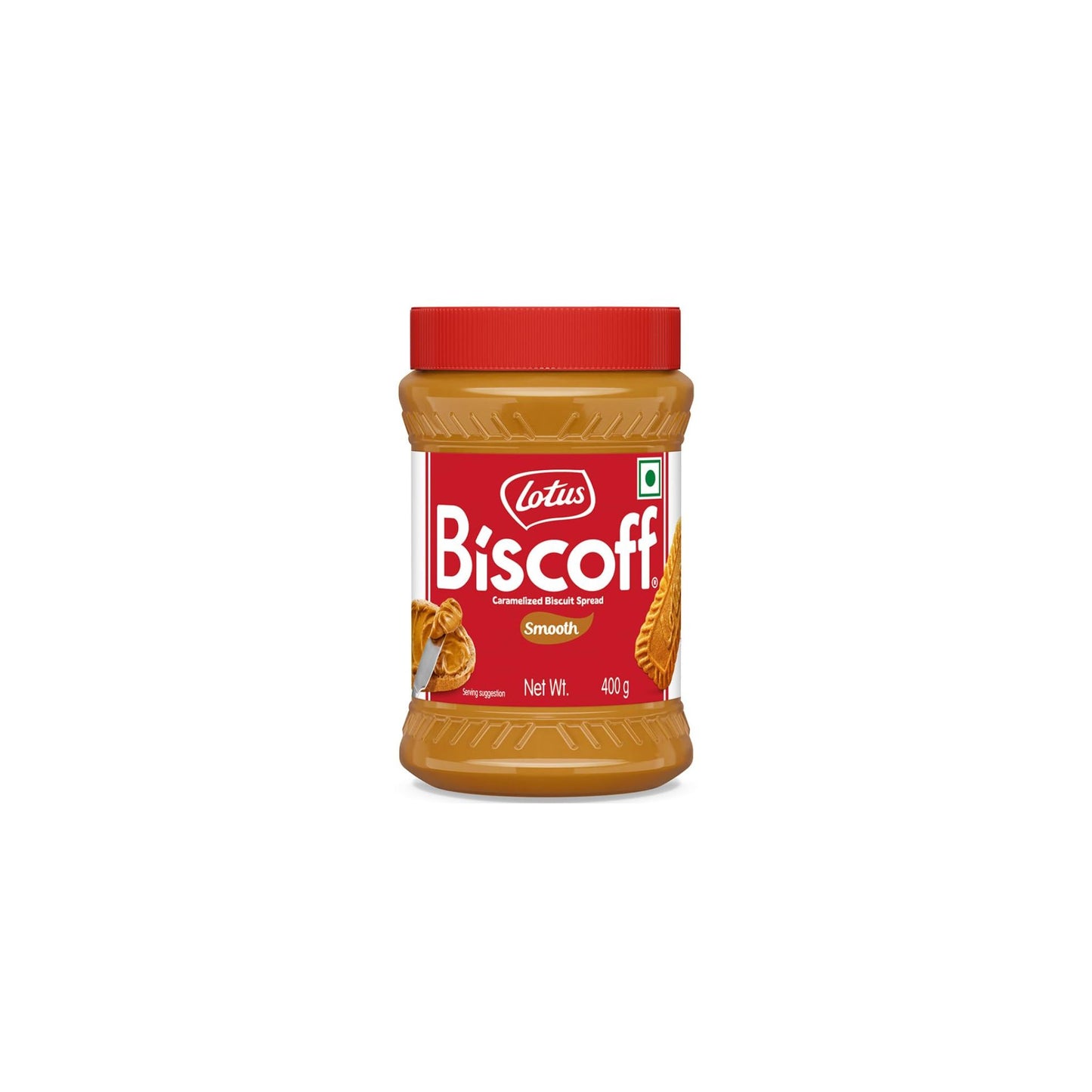 Lotus Biscoff Spread Smooth 400g Creamy Biscuit Butter