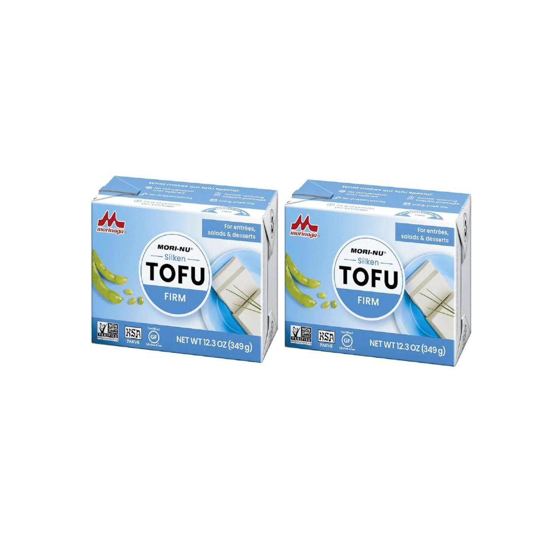 MORINAGA MORI-NU SILKEN TOFU FIRM, 349 gm (Pack of 2)